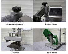 Load image into Gallery viewer, Swing away cap press machine