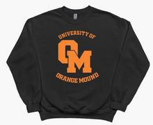 Load image into Gallery viewer, ORANGE MOUND UNIVERSITY SWEATSHIRTS
